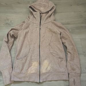 Lululemon full zipup scuba jacket